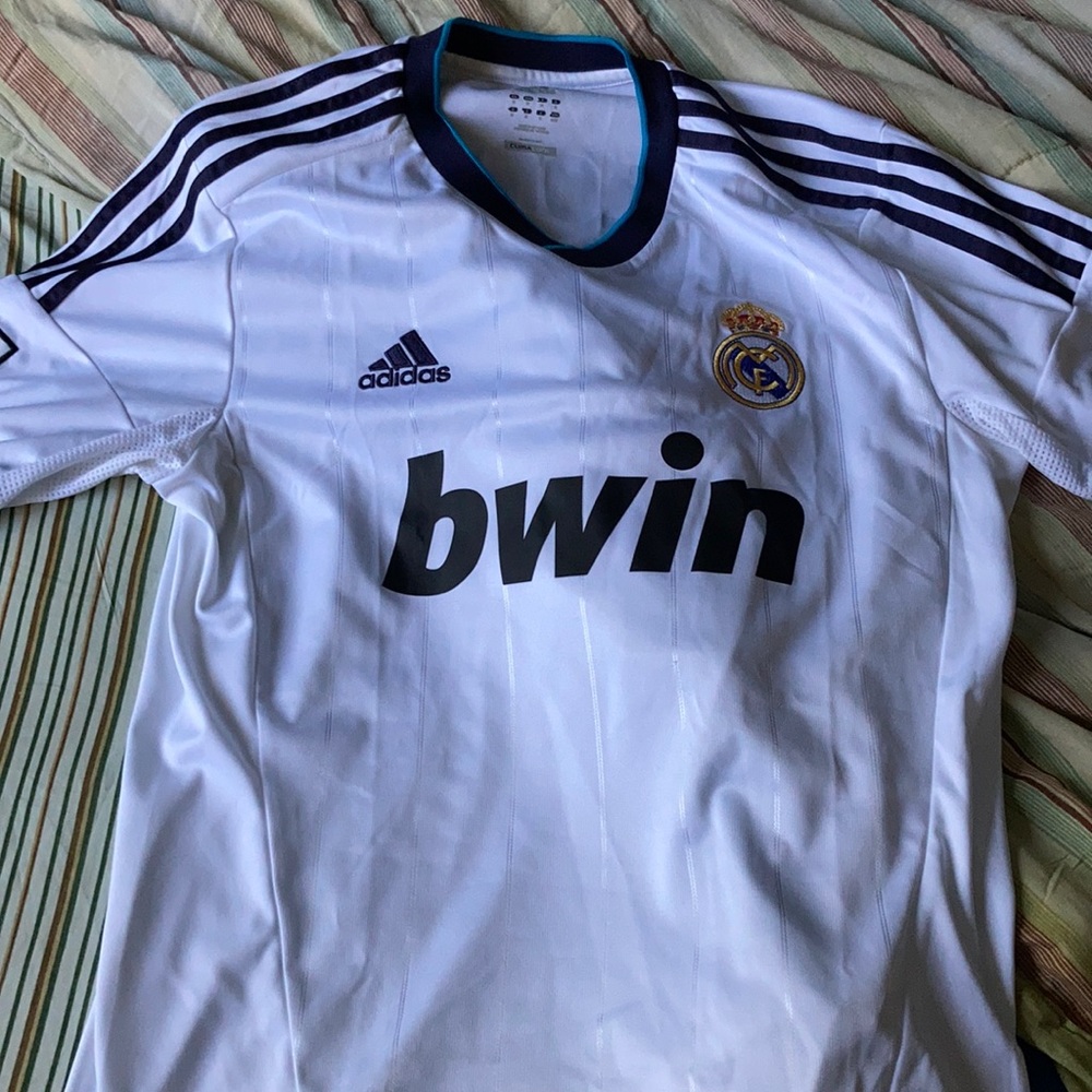 12/13 Real Madrid Home Jersey